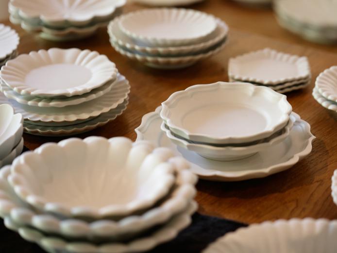 ▲ギャラリーに展示されている器は購入も可能です