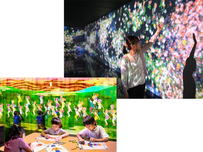 &lt;font color=&quot;#800080&quot;&gt;&lt;strong&gt;チームラボギャラリー真玉海岸&amp;昭和の町&lt;/strong&gt;&lt;/font&gt;（豊後高田市）&lt;br&gt;&lt;strong&gt;最新デジタルアートを体感！&lt;/strong&gt;&lt;br&gt;世界的に活躍するデジタルアート集団「チームラボ」による参加型デジタルアート作品を展示する施設。真玉海岸沿いと昭和の町にあり、真玉海岸沿いでは、国東半島に咲く1年間の花の移り変わりを、昭和の町では、紙に描いた人間が音楽が流れると“草地おどり”を踊りだす「お絵かき草地おどり」が楽しめます。&lt;br&gt;&lt;hr&gt;&lt;strong&gt;【DATA】&lt;/strong&gt;&lt;br&gt;住所：豊後高田市臼野4467-3（真玉海岸）、豊後高田市新町989-1（昭和の町）／電話：0978-23-1860（豊後高田市観光まちづくり株式会社）／アクセス：宇佐ICから真玉海岸は車で約50分、昭和の町は車で約30分&lt;br&gt;&lt;a href=&quot;https://www.city.bungotakada.oita.jp/site/showanomachi/1288.html&quot; target=&quot;_blank&quot;&gt;&lt;font color=&quot;#0033ff&quot;&gt;&lt;strong&gt;チームラボギャラリー真玉海岸の詳細はこちら&lt;/strong&gt;&lt;/font&gt;&lt;/a&gt;&lt;br&gt;&lt;a href=&quot;https://www.city.bungotakada.oita.jp/site/showanomachi/1329.html&quot; target=&quot;_blank&quot;&gt;&lt;font color=&quot;#0033ff&quot;&gt;&lt;strong&gt;チームラボギャラリー昭和の町はこちら&lt;/strong&gt;&lt;/font&gt;&lt;/a&gt;&lt;br&gt;&lt;br&gt;&lt;br&gt;