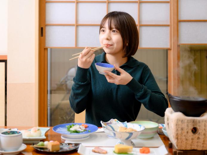 ▲贅沢なランチタイムに大満足！