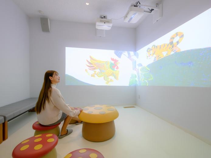 ▲子どもから大人まで楽しめる仕掛けがいっぱい！