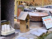 飲んで効く、飲泉もお試しを。体を内側から温めてくれる
