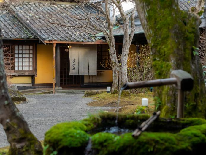 ▲金鱗湖近くにありながら、静かな時間が流れる場所
