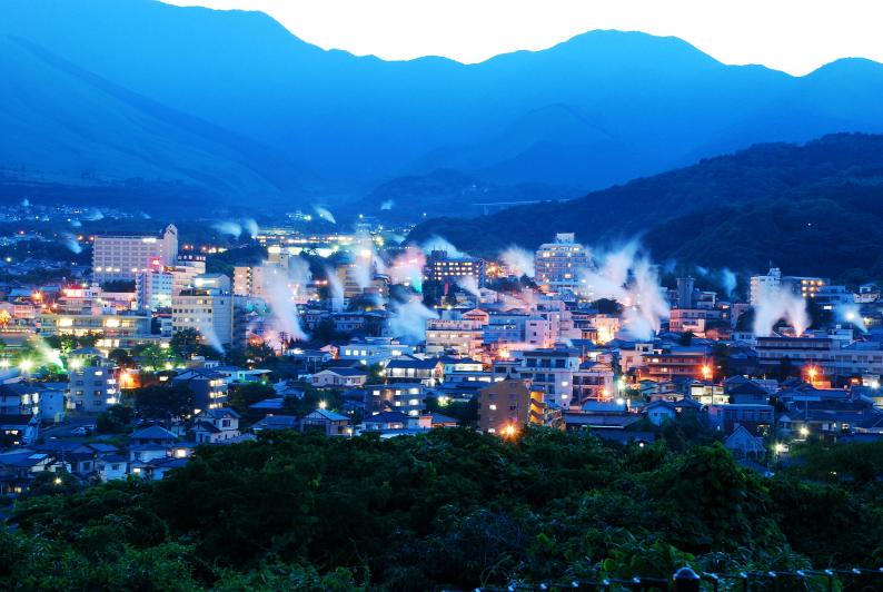 湯けむり展望台夜景