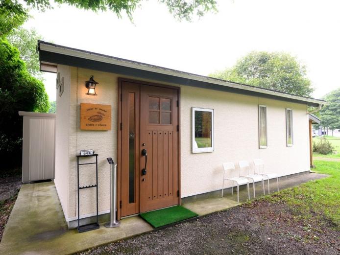 ▲DIYで作ったというかわいい建物