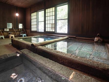 大浴場「互久楽湯」は男女交代制