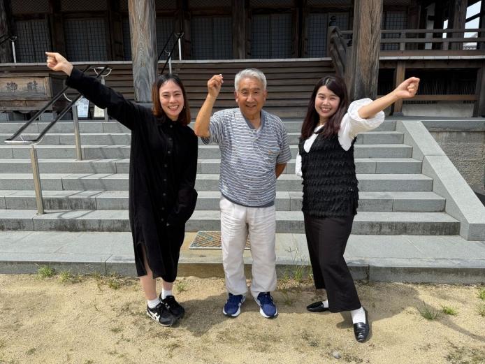 ▲歴史ある宇佐市四日市で、まちあるきや数珠・絵付けなどの手作り体験をします！