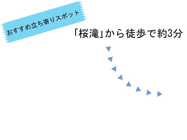 &lt;font color=&quot;##20b2aa&quot;&gt;&lt;strong&gt;桜滝KITCHEN &lt;/strong&gt;&lt;/font&gt;&lt;br&gt;『桜滝』の入口にあるお店。看板メニューは、天ケ瀬温泉の源泉を使った温泉熱で作る「ローストビーフ丼」（国産和牛2800円、国産牛の赤身1800円の2種類）。地元で獲れたシイタケやタマネギを煮詰めて作る自家製の薬味「デュクセル」を付けて味わえば、さらに肉の旨みを楽しめます。&lt;br&gt;&lt;br&gt;&lt;br&gt;&lt;br&gt;&lt;br&gt;