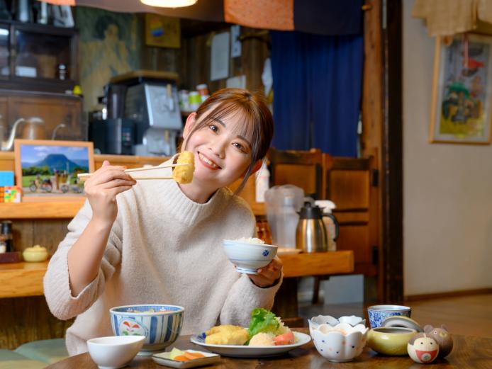 ▲どのメニューもボリューム満点で、食べ応えアリ！