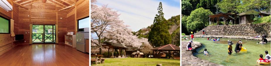 &lt;span style=&quot;font-size:14px;&quot;&gt;&lt;strong&gt;【CHECK】&lt;/strong&gt;&lt;br /&gt; ・期間：通年&lt;br /&gt; ・宿泊棟の数：コテージ13／ワイドバンガロー1／テントサイト4 ※シーズンによって変動あり&lt;br /&gt;・おすすめPoint：バリアフリー仕様のコテージあり&lt;br /&gt;・写真：（左）バリアフリー仕様のリバーサイドコテージ （中）桜の時期はお花見もおすすめ （右）夏には河川プールが登場する&lt;br /&gt; &lt;a href=&quot; https://tabidoku.com/camp-naokawa/&quot;target=&quot;_blank&quot;&gt;&lt;font color=&quot;#0000FF&quot;&gt;&lt;strong&gt;HPはこちら&lt;/strong&gt; &lt;/font&gt;&lt;/a&gt;&lt;/span&gt;&lt;br&gt;&lt;br&gt;