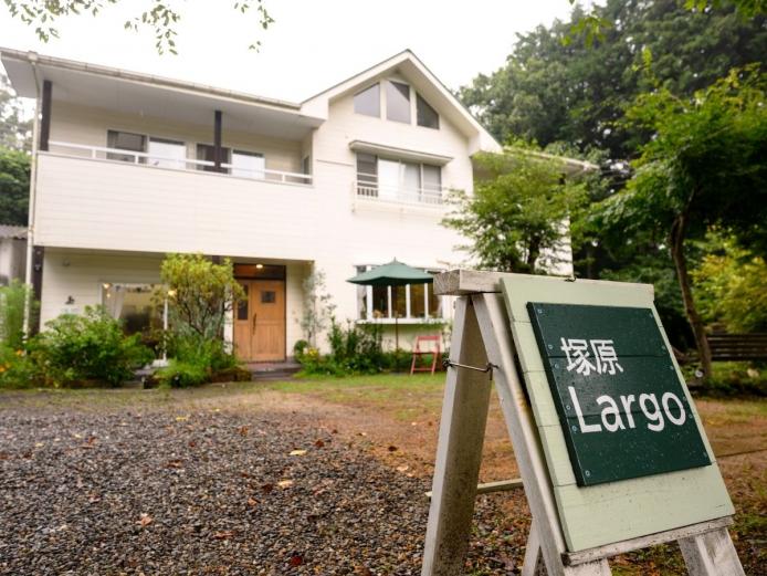 ▲小さなカフェでゆったりとした時間が過ごせます