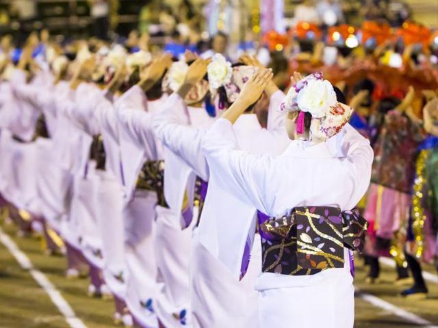 &lt;font color=&quot;#ff00ff&quot;&gt;&lt;strong&gt;本場鶴崎踊大会&lt;/strong&gt;&lt;/font&gt;（大分市）&lt;br&gt;&lt;span style=&quot;font-size:14px;&quot;&gt; 本場鶴崎踊大会が今年も開催されます。約460年の歴史と伝統を誇る「鶴崎踊」は、わが郷土を代表する民俗芸能であり、国の無形民俗文化財にも選定されています。その伝統文化を後世へと継承していくため、鶴崎おどり保存会によって鶴崎公園グラウンドにて開催されます。大勢の踊り子たちが横笛や胡弓の囃子に合わせ、華やかな衣装で舞う姿はまさに豪華絢爛です。詳細はHPをご確認ください。&lt;hr&gt;&lt;span style=&quot;font-size:14px;&quot;&gt;&lt;strong&gt;【DATA】&lt;/strong&gt;&lt;br /&gt;開催日程：8月23日（土）&lt;br&gt;開催場所：鶴崎公園グラウンド（大分市大字小中島）&lt;br&gt;問合せ：097-527-2111（本場鶴崎踊大会実行委員会事務局）&lt;br&gt;&lt;a href=&quot; https://www.city.oita.oita.jp/o054/turusakiodori20250823.html &quot; target=&quot;_blank&quot;&gt;&lt;font color=&quot;#0033ff&quot;&gt;詳細はこちら&lt;/font&gt;&lt;/a&gt;&lt;/span&gt;&lt;br&gt;&lt;br&gt;