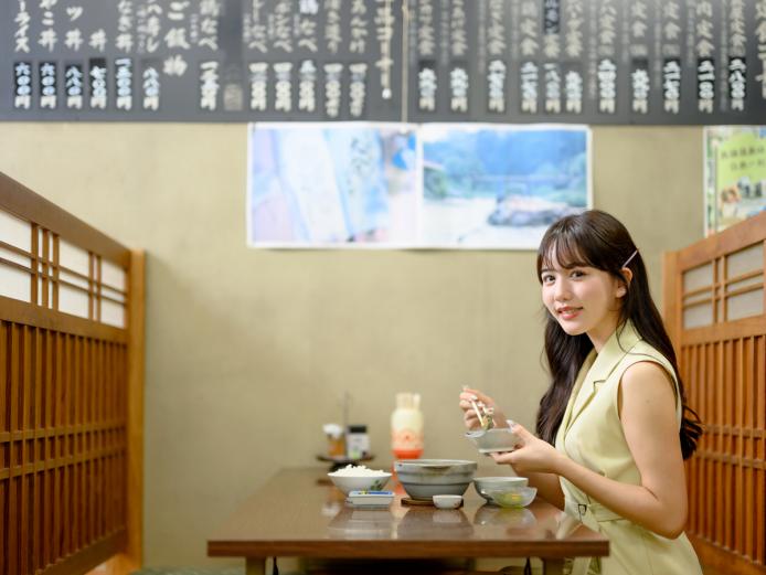 ▲テーブル席と座敷があるので家族でゆっくり食事を楽しめる
