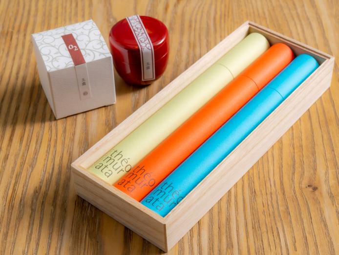 ▲チョコレートショップ『theomurata(テオムラタ)』で販売するスタイリッシュなチョコレートは手土産にぴったり