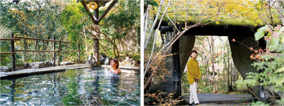 &lt;font color=&quot;#800080&quot;&gt;【山荘 天水】&lt;/font&gt;&lt;br&gt;天ヶ瀬温泉街から少し離れた静かな山間にある、全19室を備えた温泉宿。立ち寄り可能な大浴場露天風呂はかすかな硫黄の香りが立ちこめ、渓流のせせらぎの先には桜滝が見下ろせます。５つの貸切風呂やランチもあり、日帰りでもゆっくりとくつろげます。&lt;br&gt; 【DATA】&lt;br&gt; 住所：日田市天瀬町桜竹601／電話：0973-57-2424／営業時間：10:00～15:00（受付14:00まで）／休み：不定／泉質：単純泉／P：30台／アクセス：天瀬高塚ICから車で約20分&lt;br&gt; &lt;a href=&quot;https://www.tensui.net/&quot; target=&quot;_blank&quot;&gt;詳細はこちら&lt;/a&gt;&lt;br&gt;&lt;br&gt;