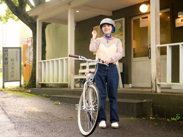 ▲レンタルは『塚原高原観光案内所』へ