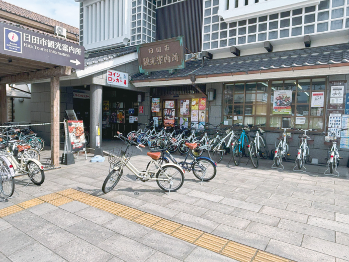 &lt;span style=&quot;font-size:18px;&quot;&gt;&lt;strong&gt;&lt;span style=&quot;color: #EE82EE;&quot;&gt;レンタサイクル&lt;/span&gt;&lt;/strong&gt;&lt;/span&gt;&lt;br /&gt;&lt;span style=&quot;font-size:14px;&quot;&gt; 日田市内の移動には、レンタサイクルやシェアサイクルの利用も便利。&lt;/span&gt;&lt;br /&gt; &amp;nbsp;&lt;br&gt;