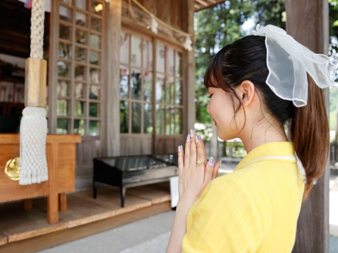 ▲諸願成就、縁結び、五穀豊穣などのご利益があります