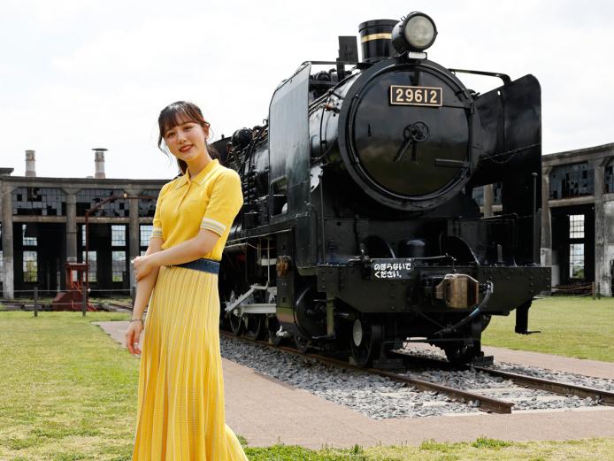 ▲SLを間近で見ることができます